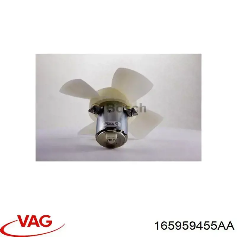 Ventilador (rodete +motor) refrigeración del motor con electromotor completo Volkswagen Passat 3A5, 351, 315