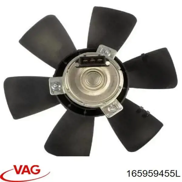 Ventilador de refrigeración completo derecho (motor y hélice) VAG 165959455L precio, desde 38,30 EUR
