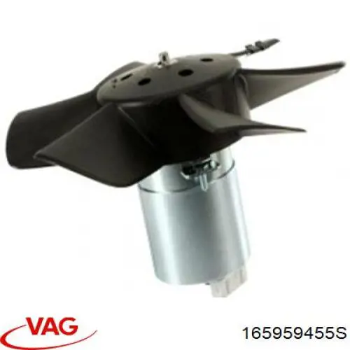 Ventilador (rodete +motor) refrigeración del motor con electromotor completo Volkswagen Passat 3A5, 351, 315