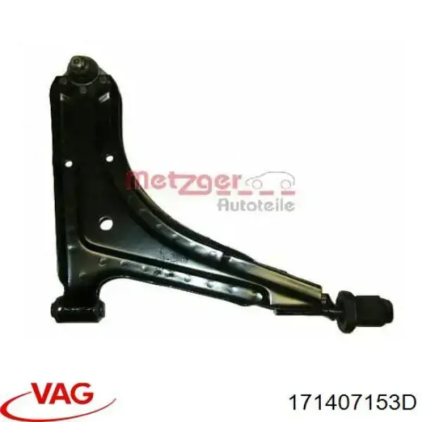 Brazo inferior izquierdo/derecho de suspensión delantera 171407153D VAG