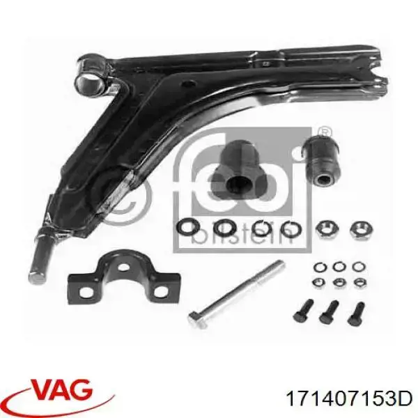 Brazo inferior izquierdo/derecho de suspensión delantera VAG 171407153D precio, desde 33,67 EUR