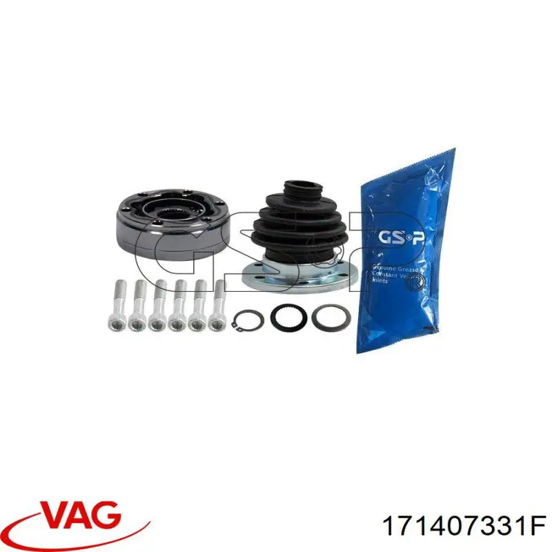Junta homocinética interna delantera ZBC407331 VAG