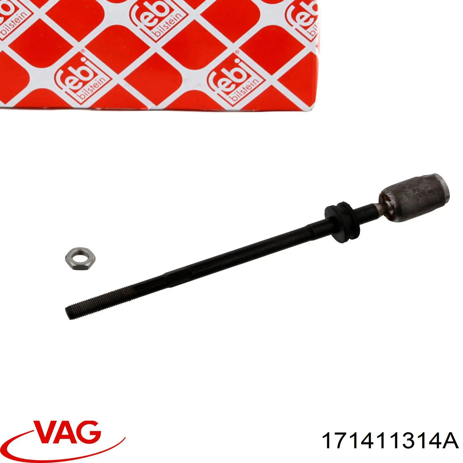 Buje estabilizador delantero exterior 171411314A VAG