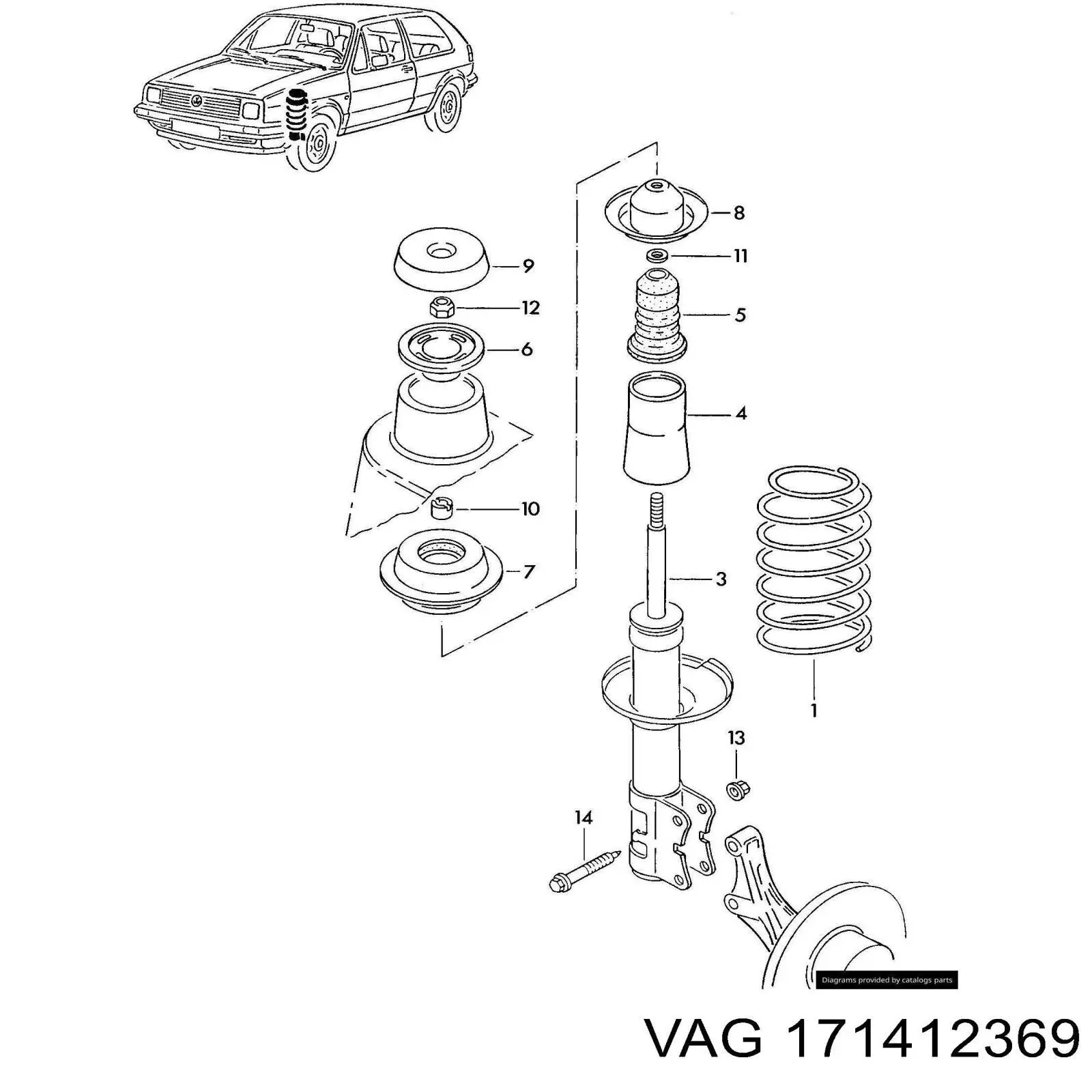 Comprar 171412369 VAG 
