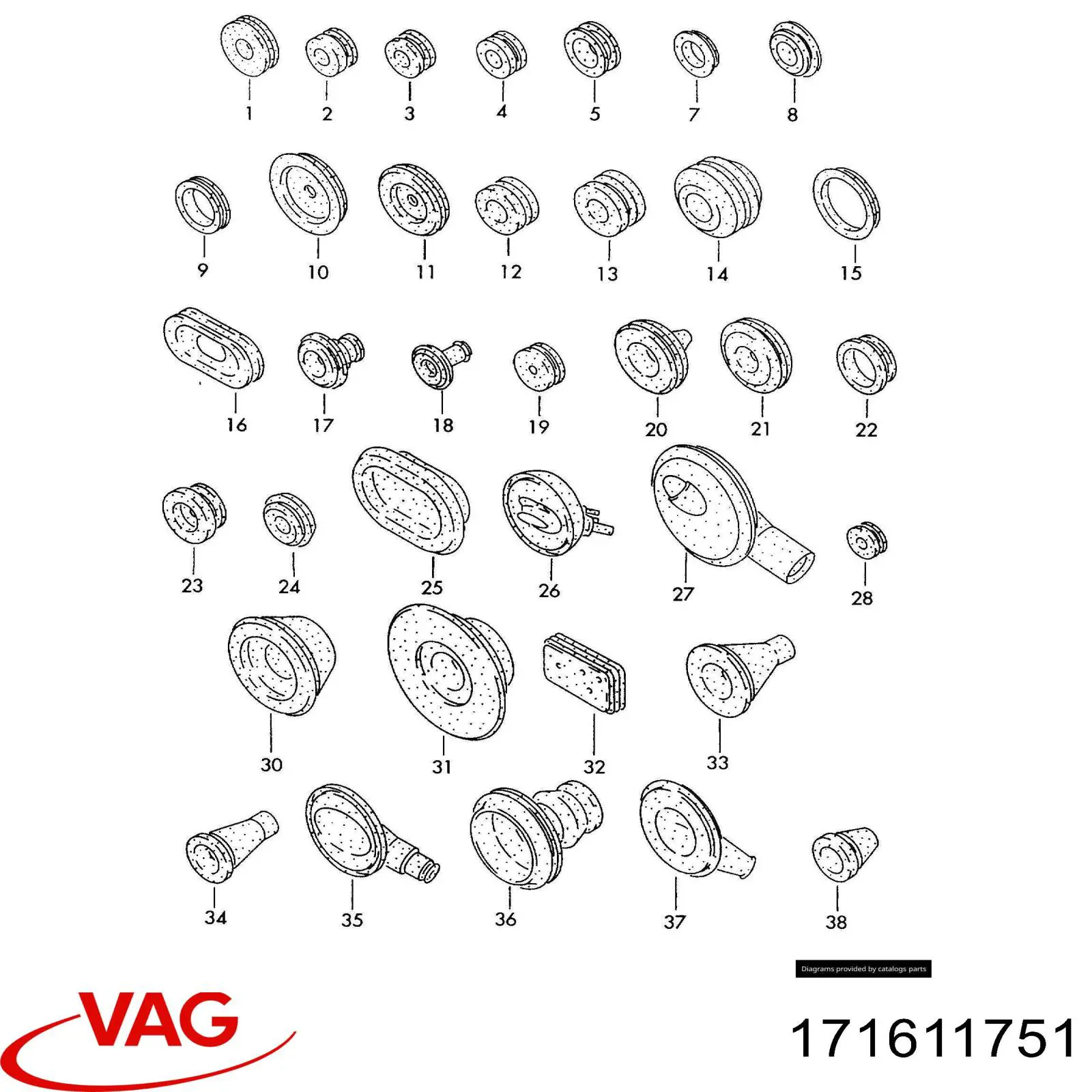 Comprar 171611751 VAG 