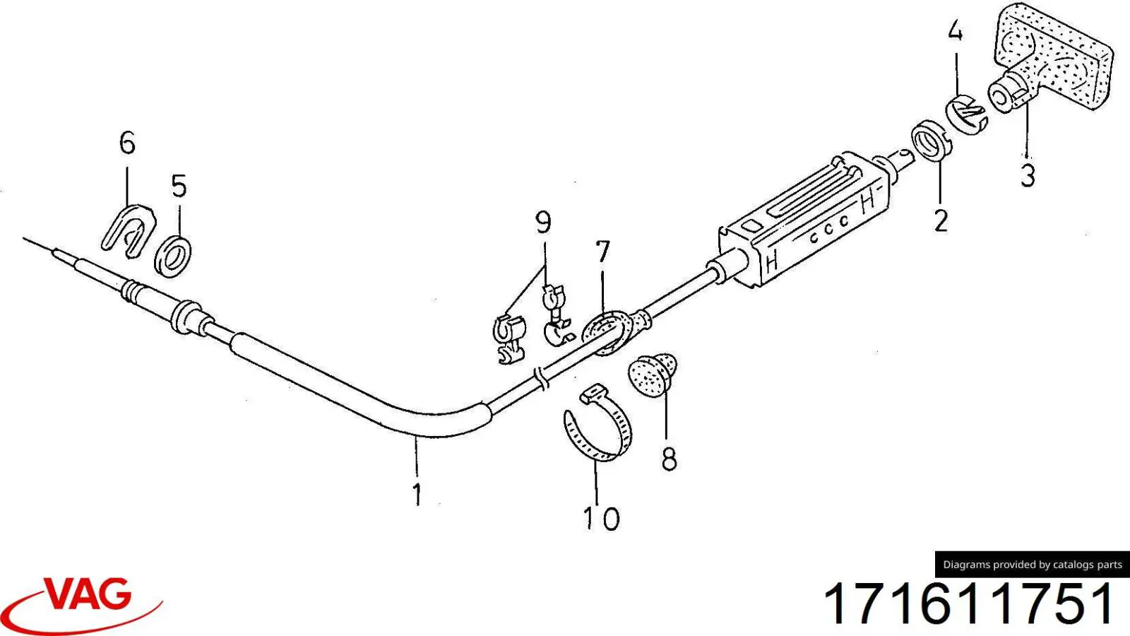  VAG 171611751 precio, desde 6,56 EUR
