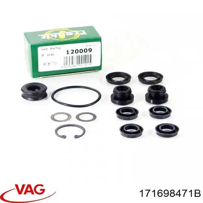 Kit de reparación de frenos VAG 171698471B
