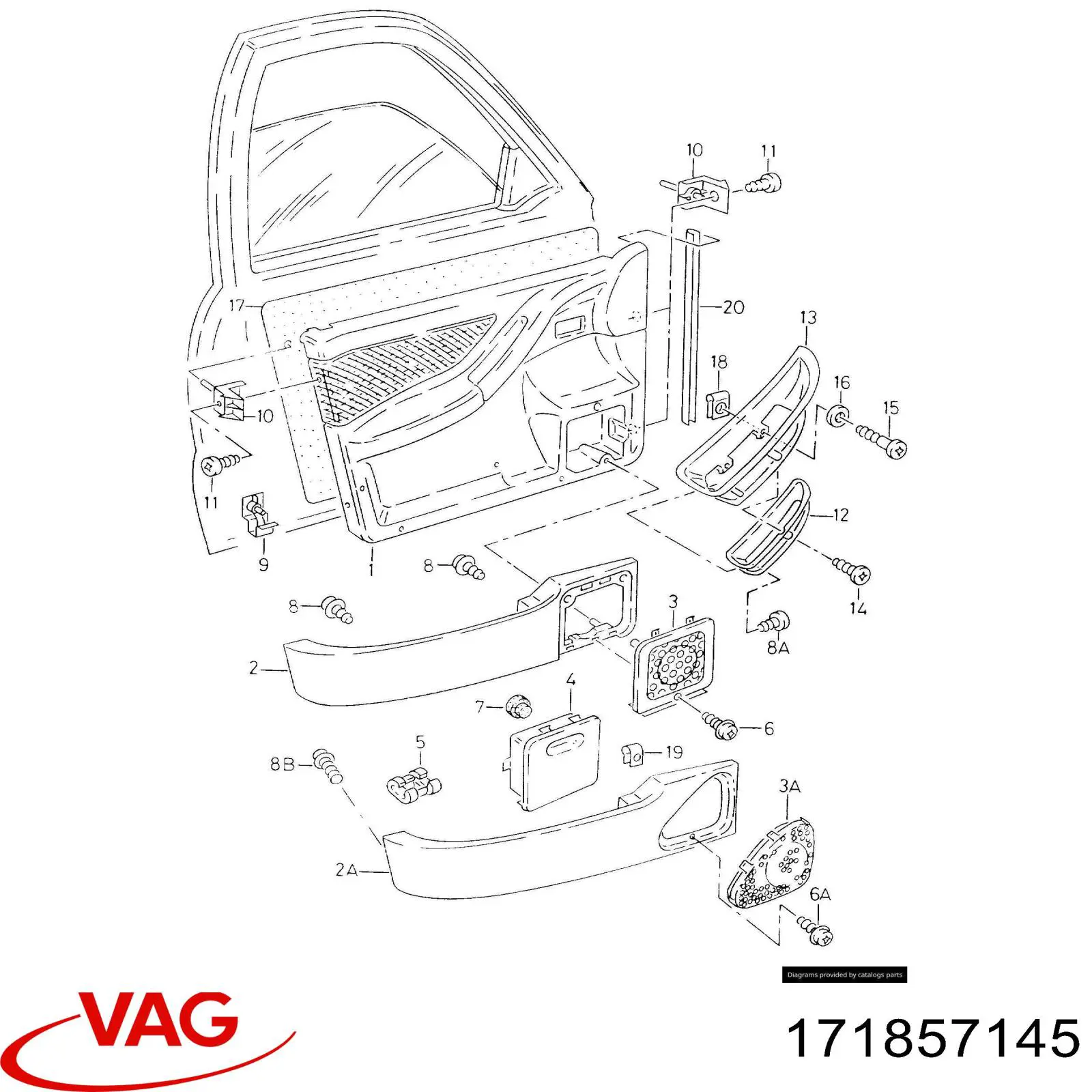  VAG 171857145 precio, desde  