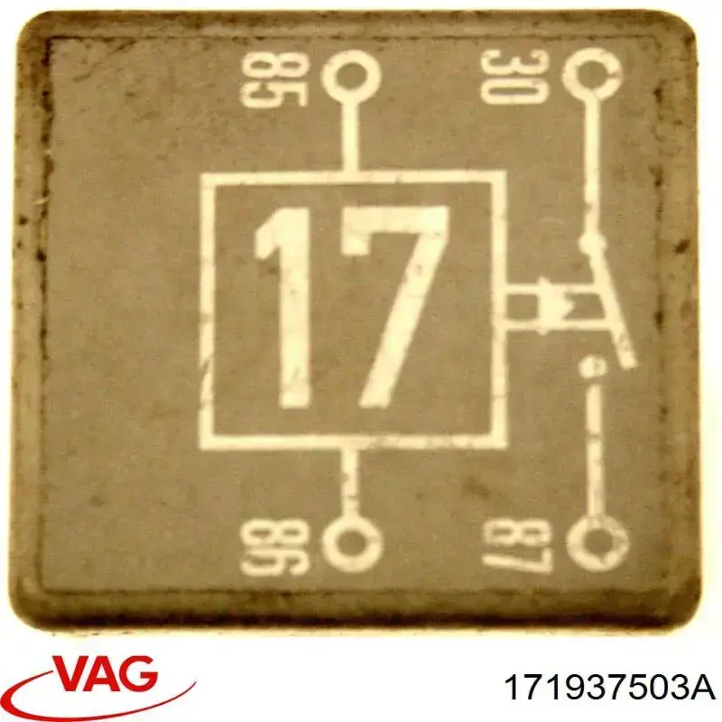 171937503A VAG relé, ventilador de habitáculo