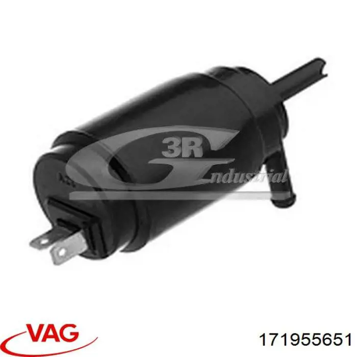Comprar 171955651 VAG Bomba de agua limpiaparabrisas, delantera