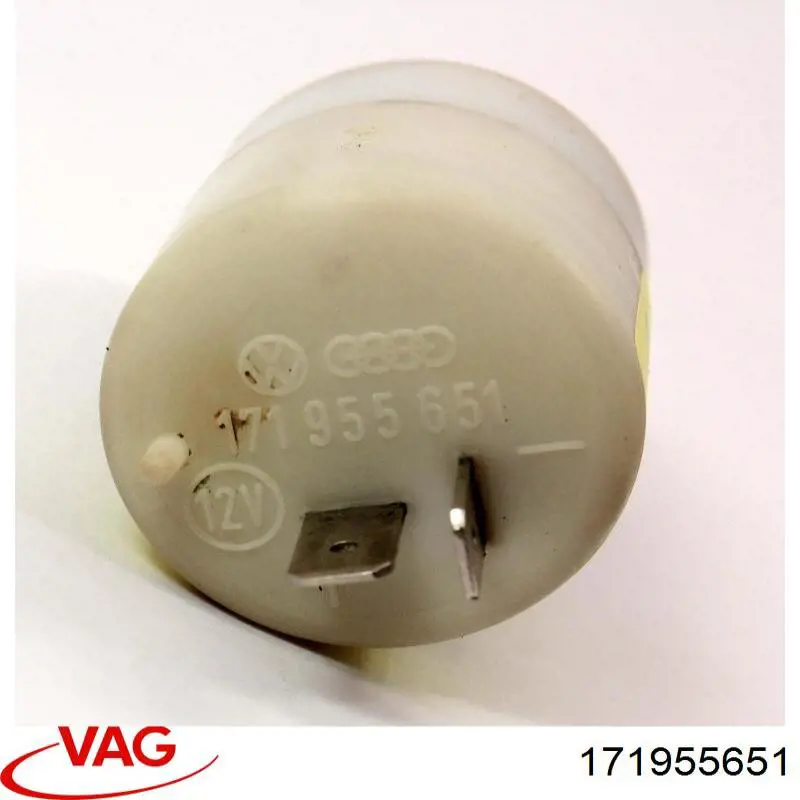 Bomba de agua limpiaparabrisas, delantera 171955651 VAG