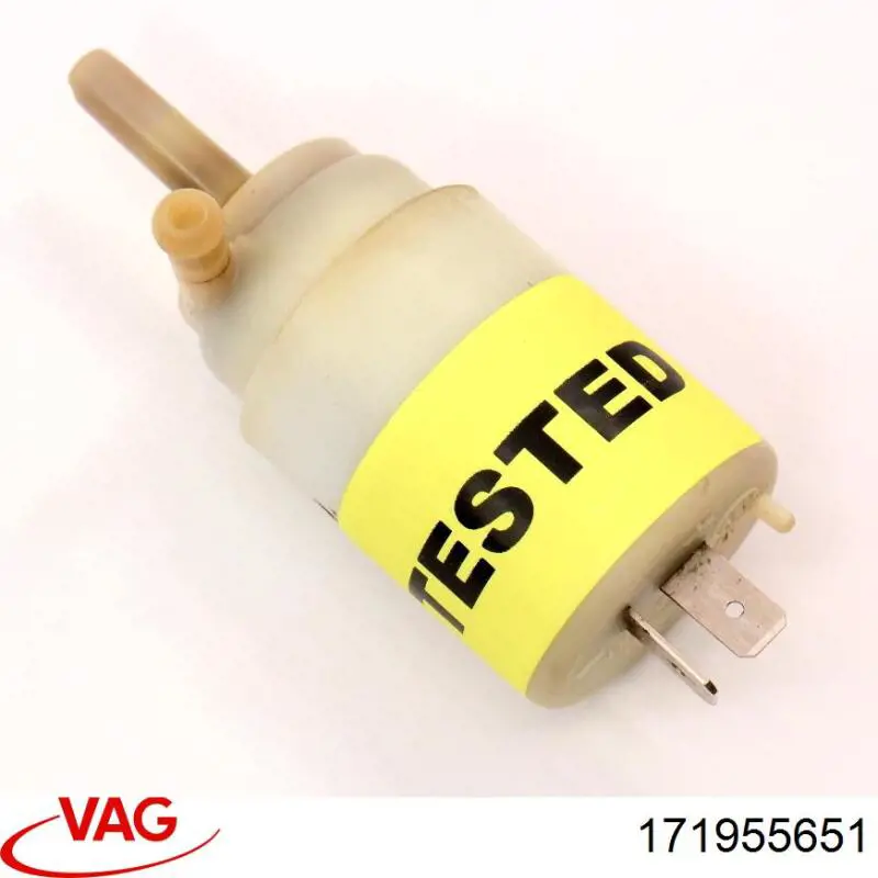 Bomba de agua limpiaparabrisas, delantera VAG 171955651 precio, desde 7,28 EUR