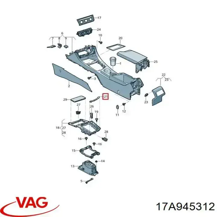  VAG 17A945312 precio, desde 28,32 EUR