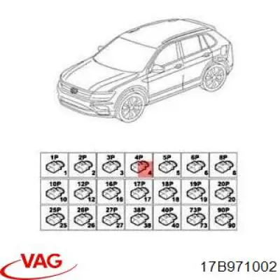 17B971002 VAG