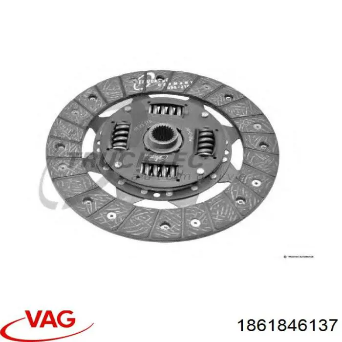 Disco de embrague VAG 1861846137 precio, desde 45,98 EUR