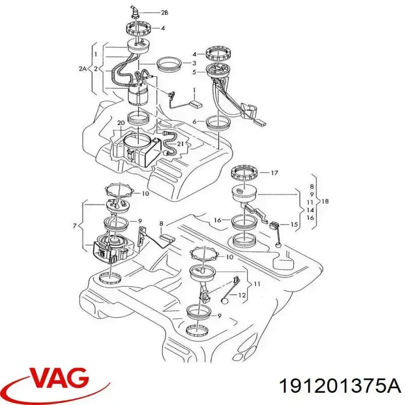 Comprar 191201375A VAG 