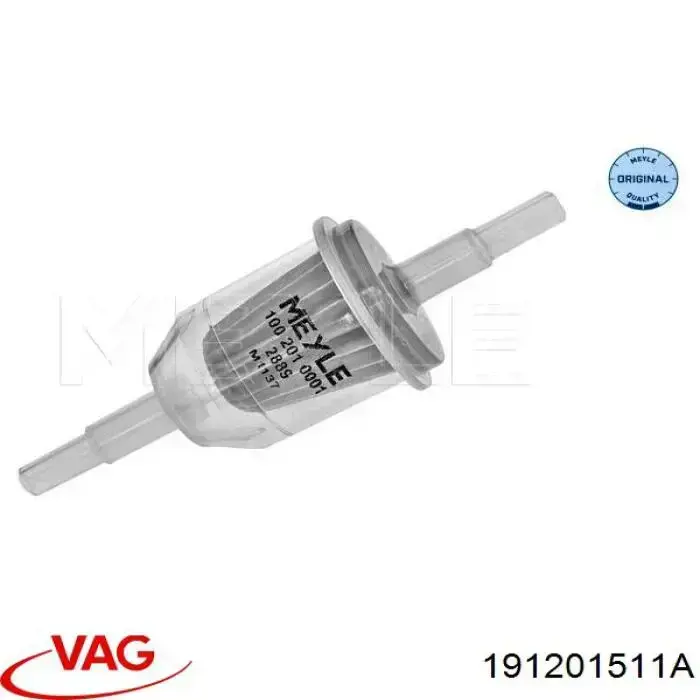 Filtro combustible VAG 191201511A precio, desde 2,52 EUR