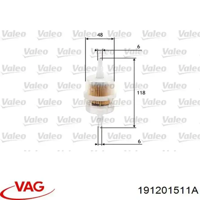 Comprar 191201511A VAG Filtro diesel