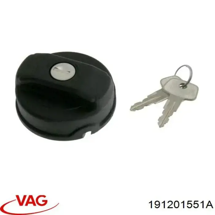 Tapa de depósito de combustible 191201551A VAG