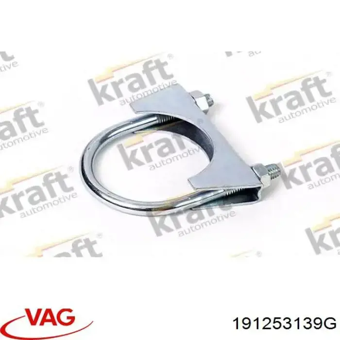 191253139G VAG Abrazadera delantera del silenciador