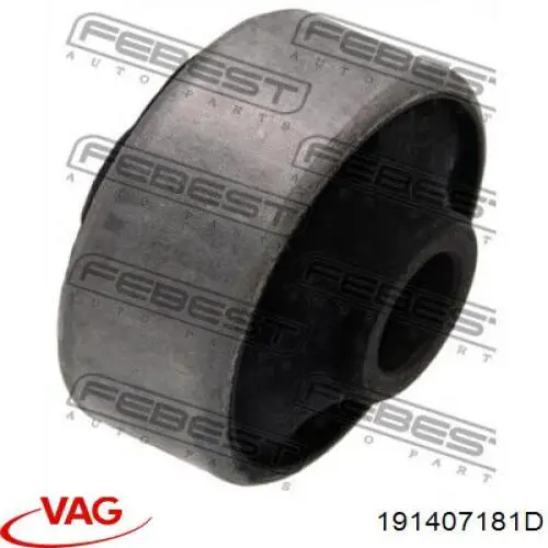 Silentblock del brazo de suspensión 191407181D VAG