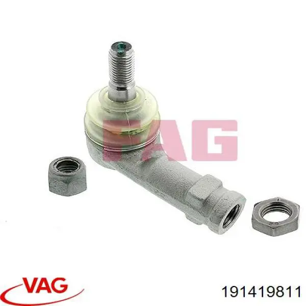 Rótula barra de acoplamiento exterior Volkswagen Golf 2 19E, 1G1