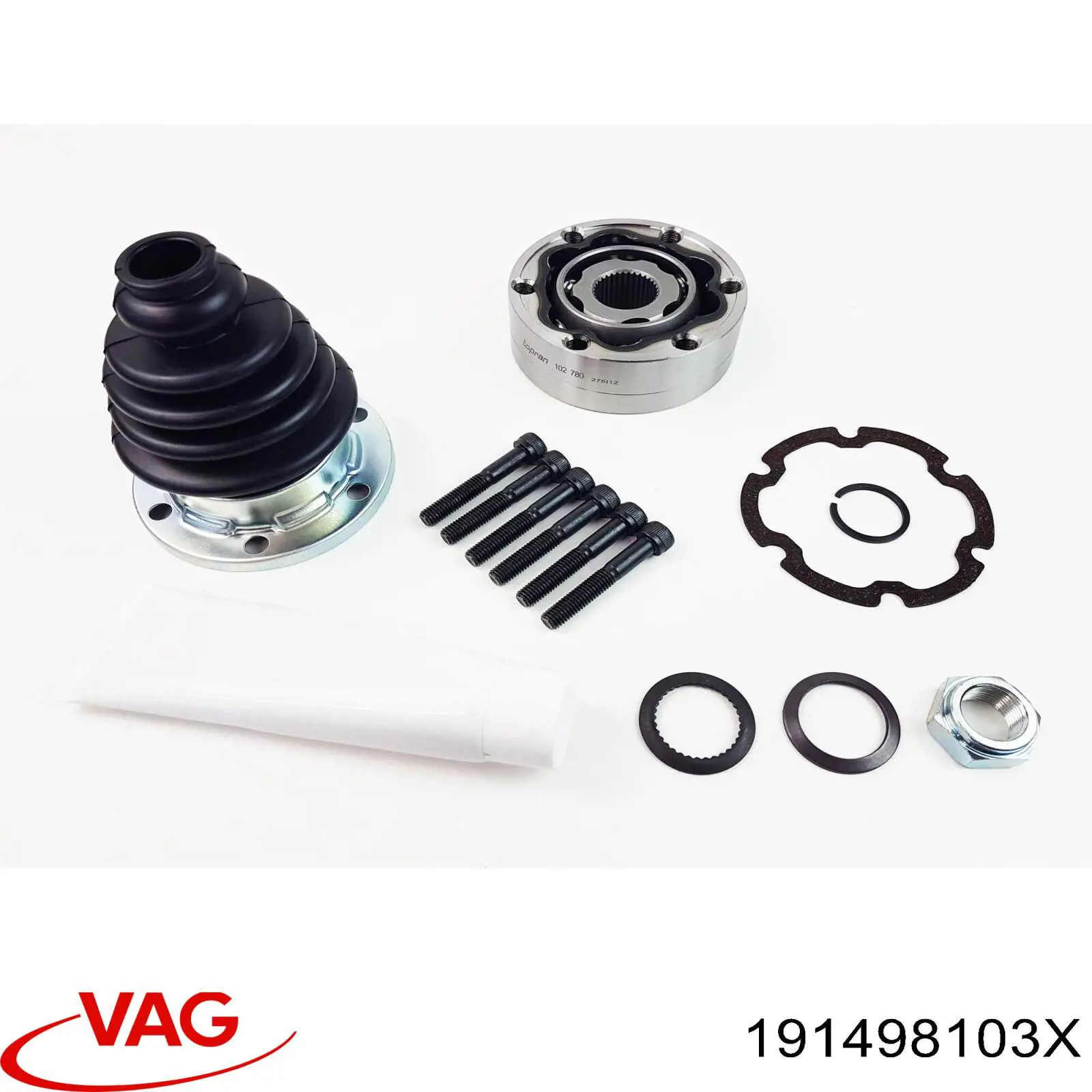 Junta homocinética interna delantera izquierda VAG 191498103X precio, desde 30,55 EUR