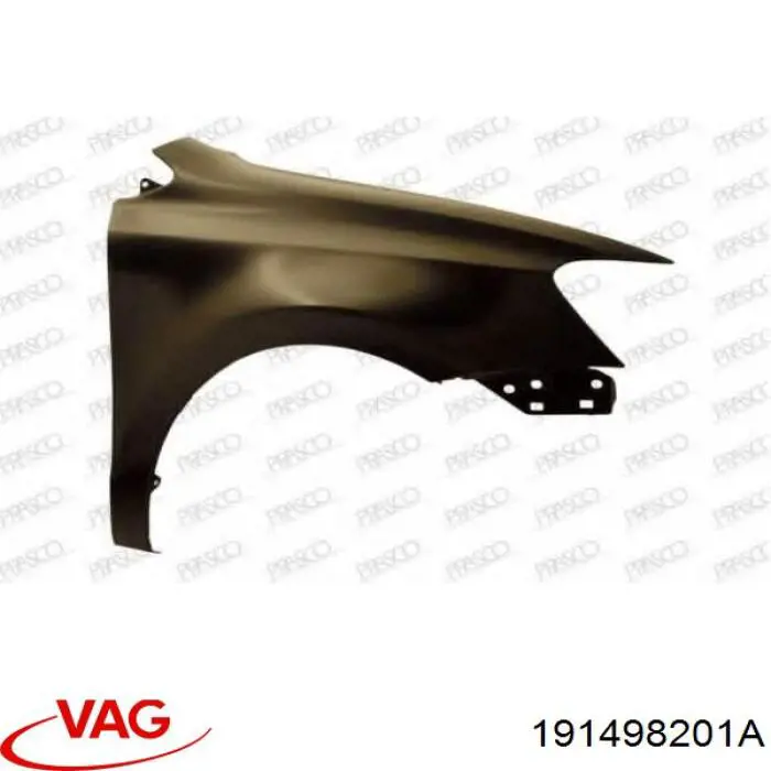 Fuelle, semieje delantero interior VAG 191498201A