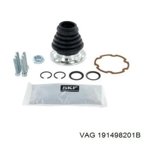 Fuelle, semieje delantero interior VAG 191498201B