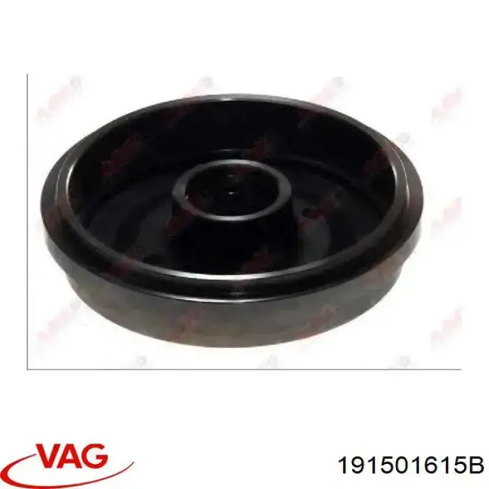Tambor de freno trasero VAG 191501615B precio, desde 35,83 EUR