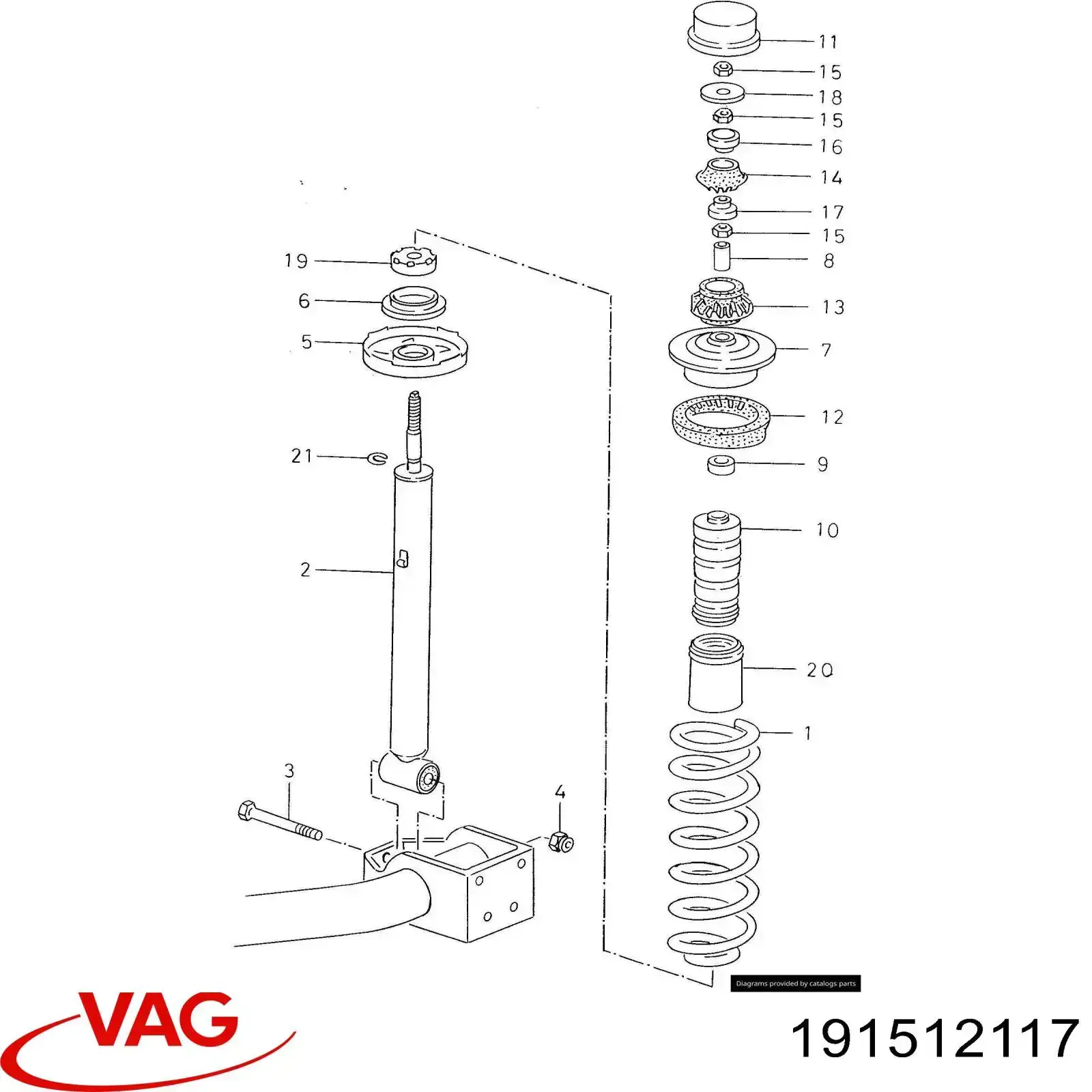Comprar 191512117 VAG 