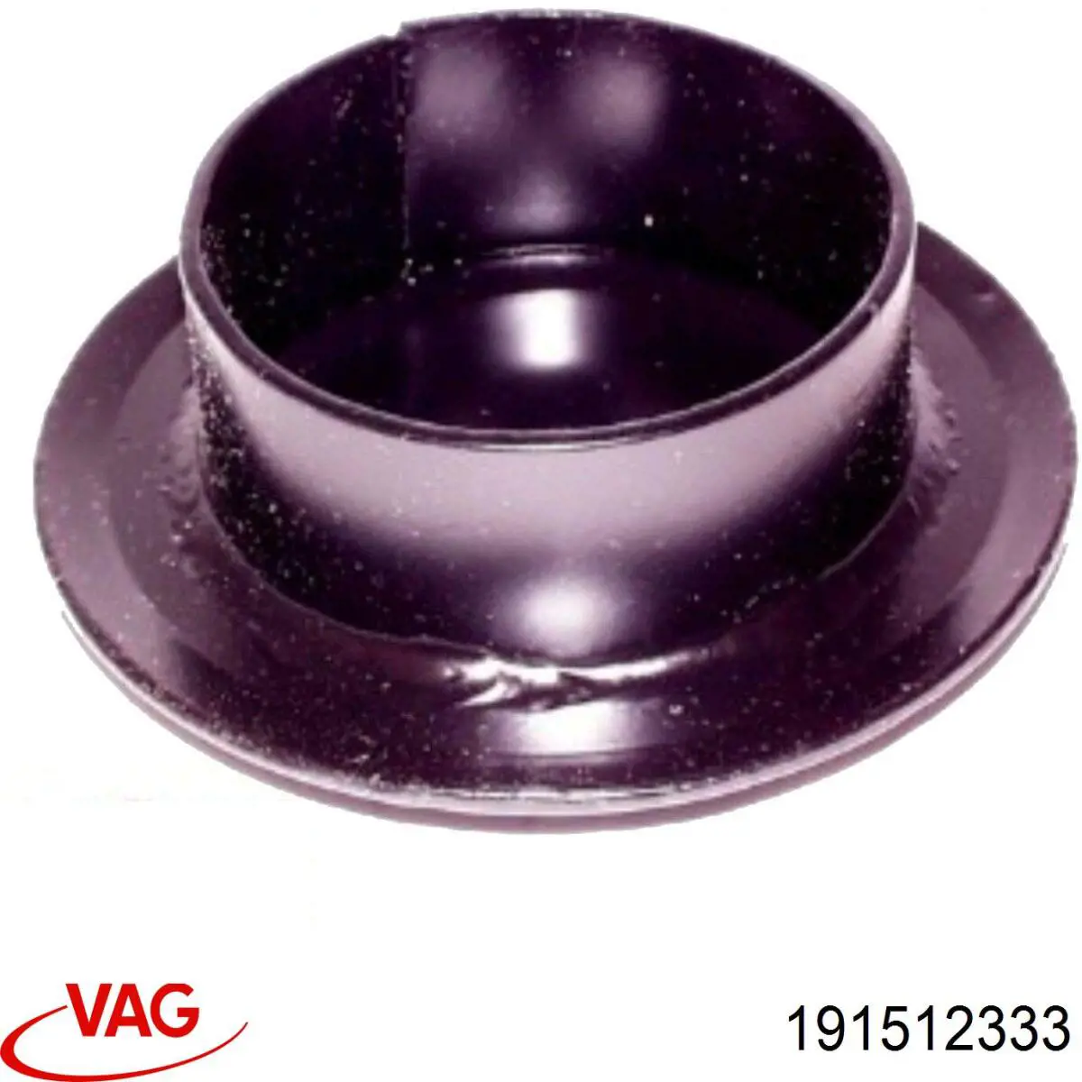 Copela de amortiguador trasero 191512333 VAG