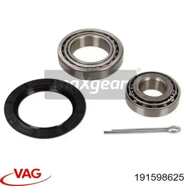 Cojinete de rueda trasero Volkswagen Jetta 2 19E, 1G2, 165, 167