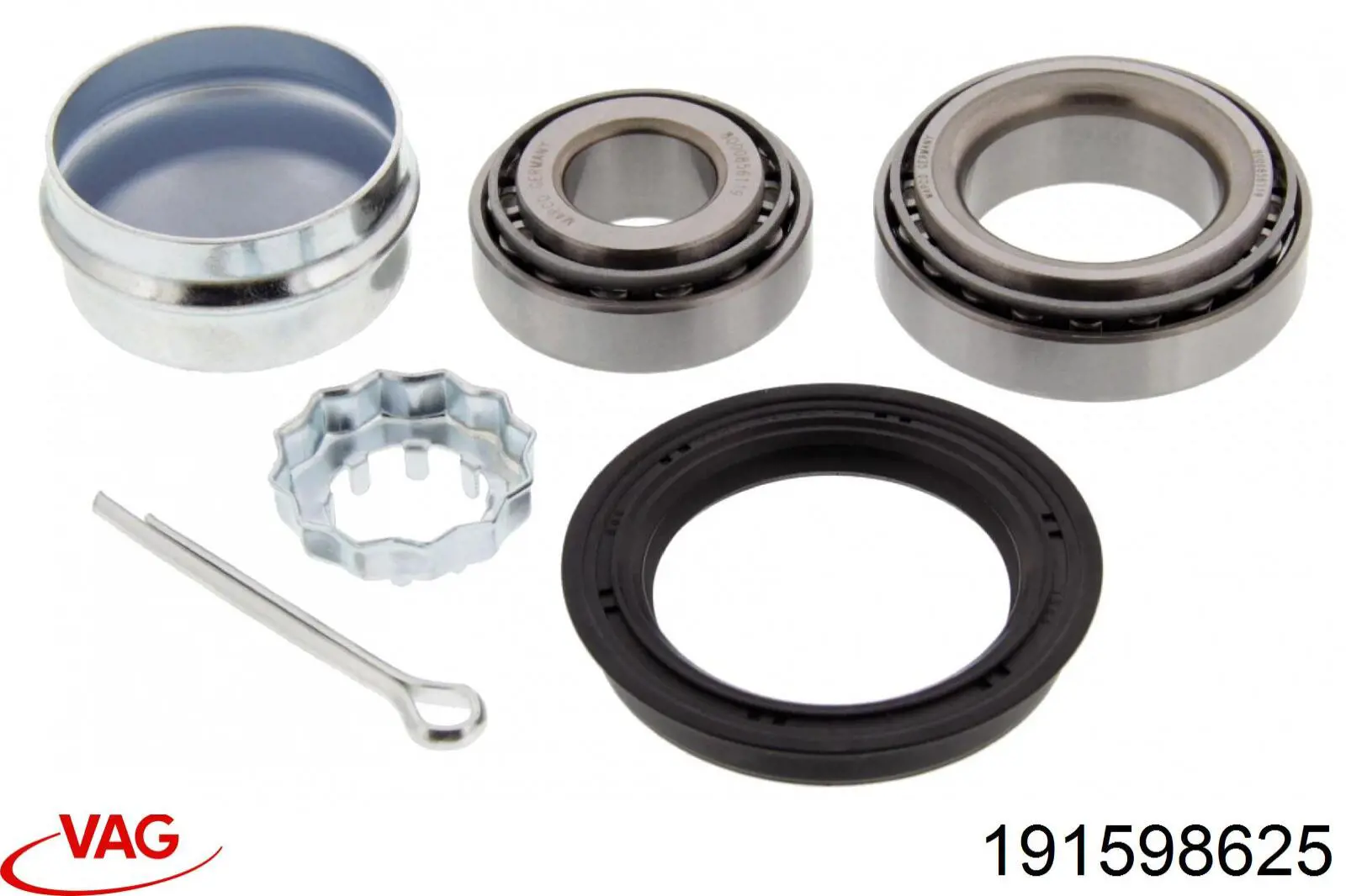 Cojinete de rueda trasero Volkswagen Jetta 2 19E, 1G2, 165, 167