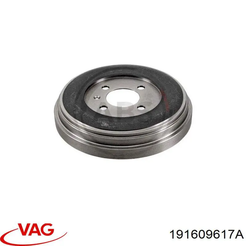 Tambor de freno trasero 191609617A VAG
