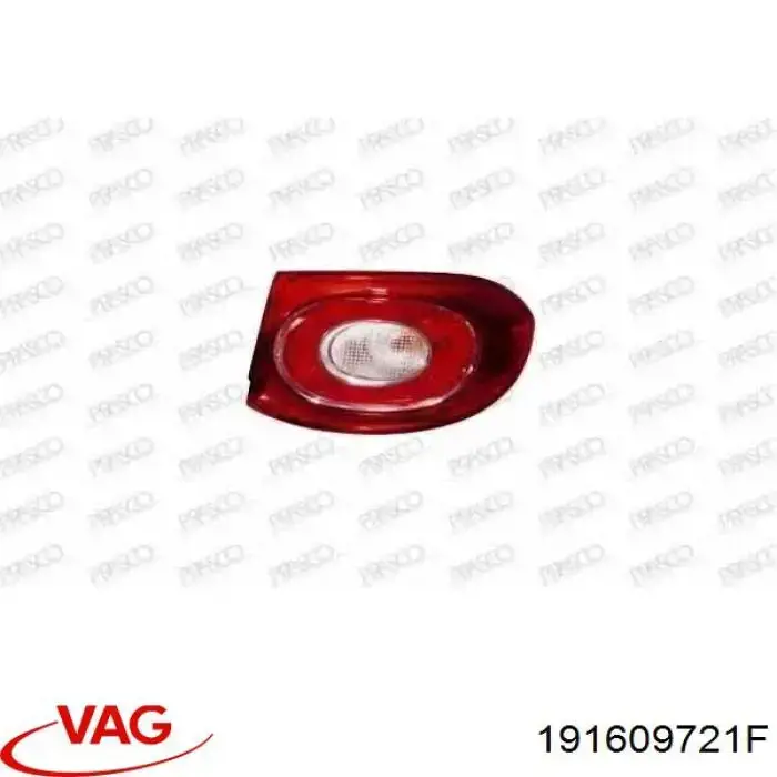 Cable de freno de mano trasero derecho/izquierdo 191609721F VAG