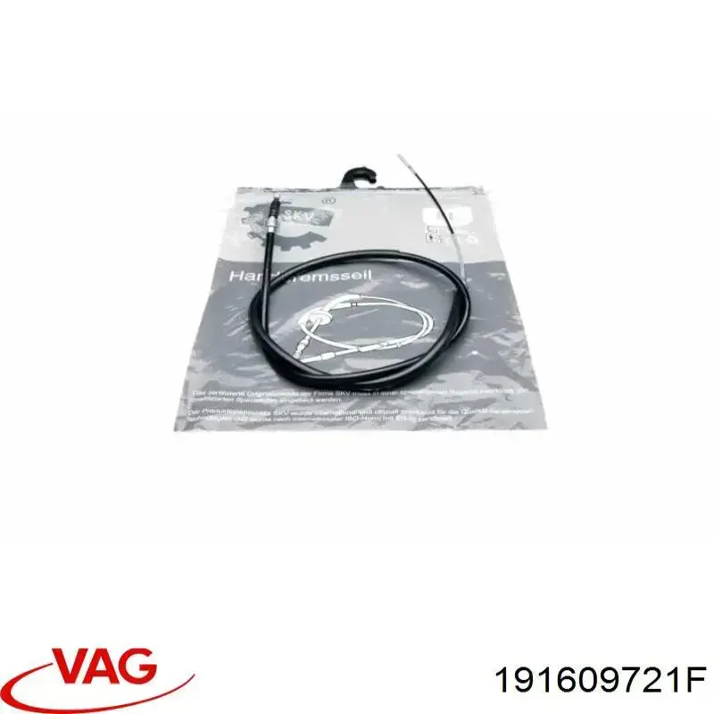 Comprar 191609721F VAG Cable de freno de mano trasero derecho/izquierdo