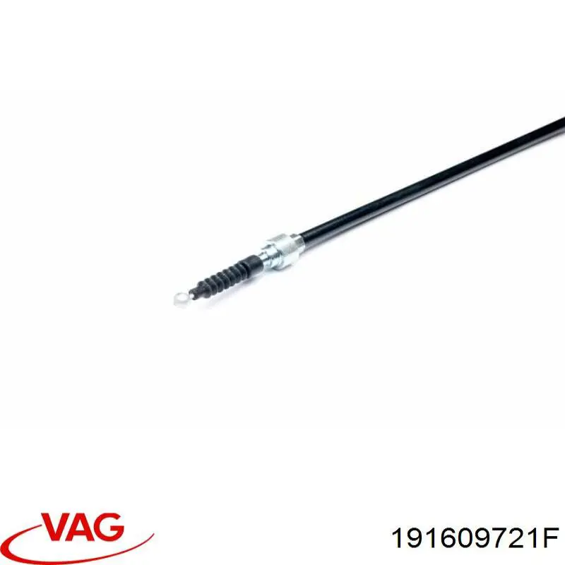 Cable de freno de mano trasero derecho/izquierdo 191609721F VAG