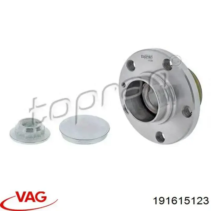 Pinza de freno delantera izquierda 191615123 VAG
