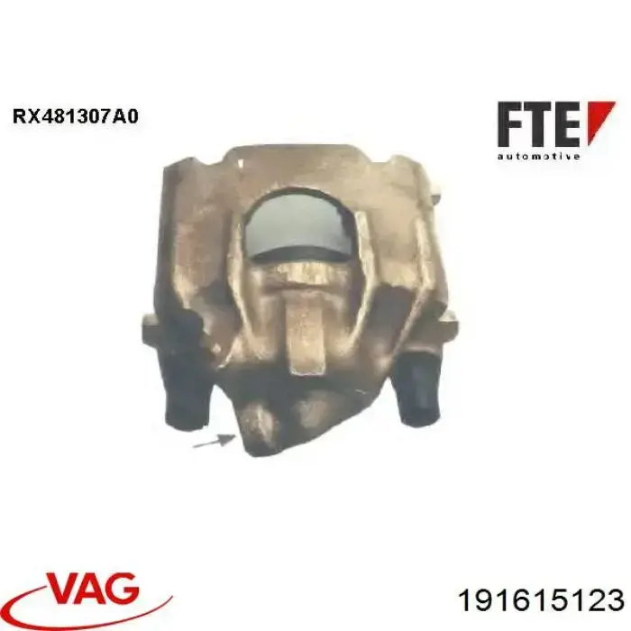 Comprar 191615123 VAG Pinza de freno delantera izquierda