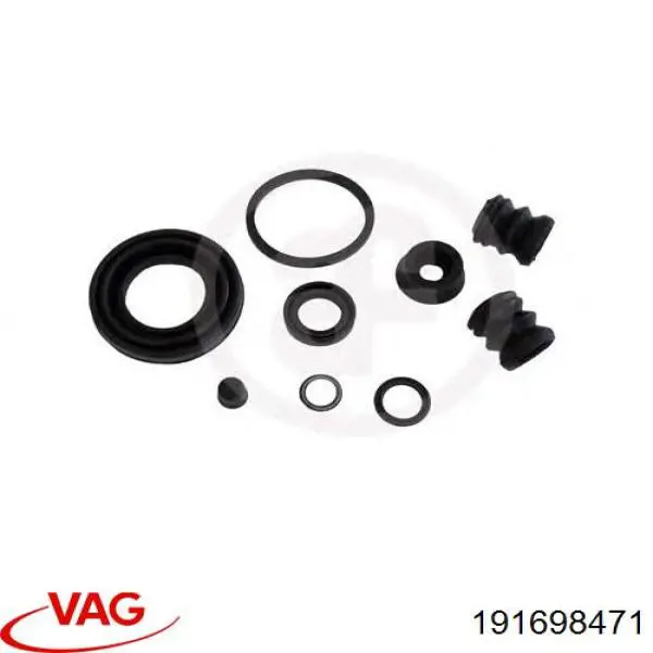 Kit de reparación de pinzas de freno trasero 191698471 VAG