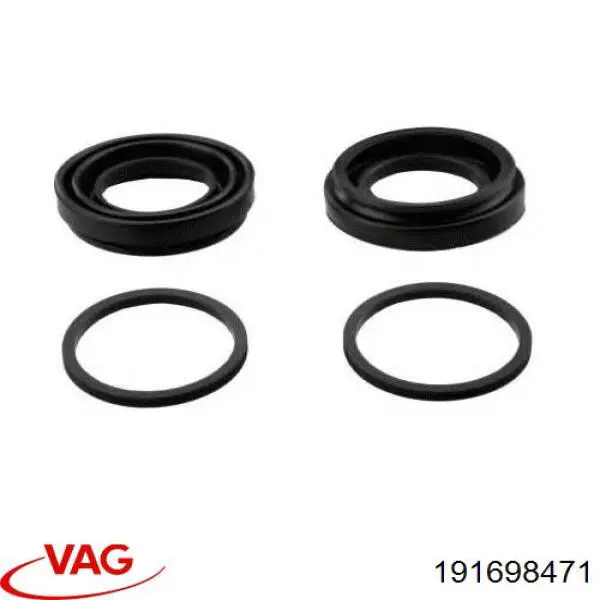 191698471 VAG Kit de reparación de frenos trasero