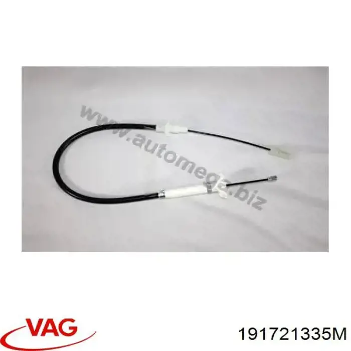 191721335M VAG cable de embrague