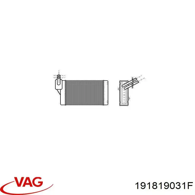 Calefactor VAG 191819031F