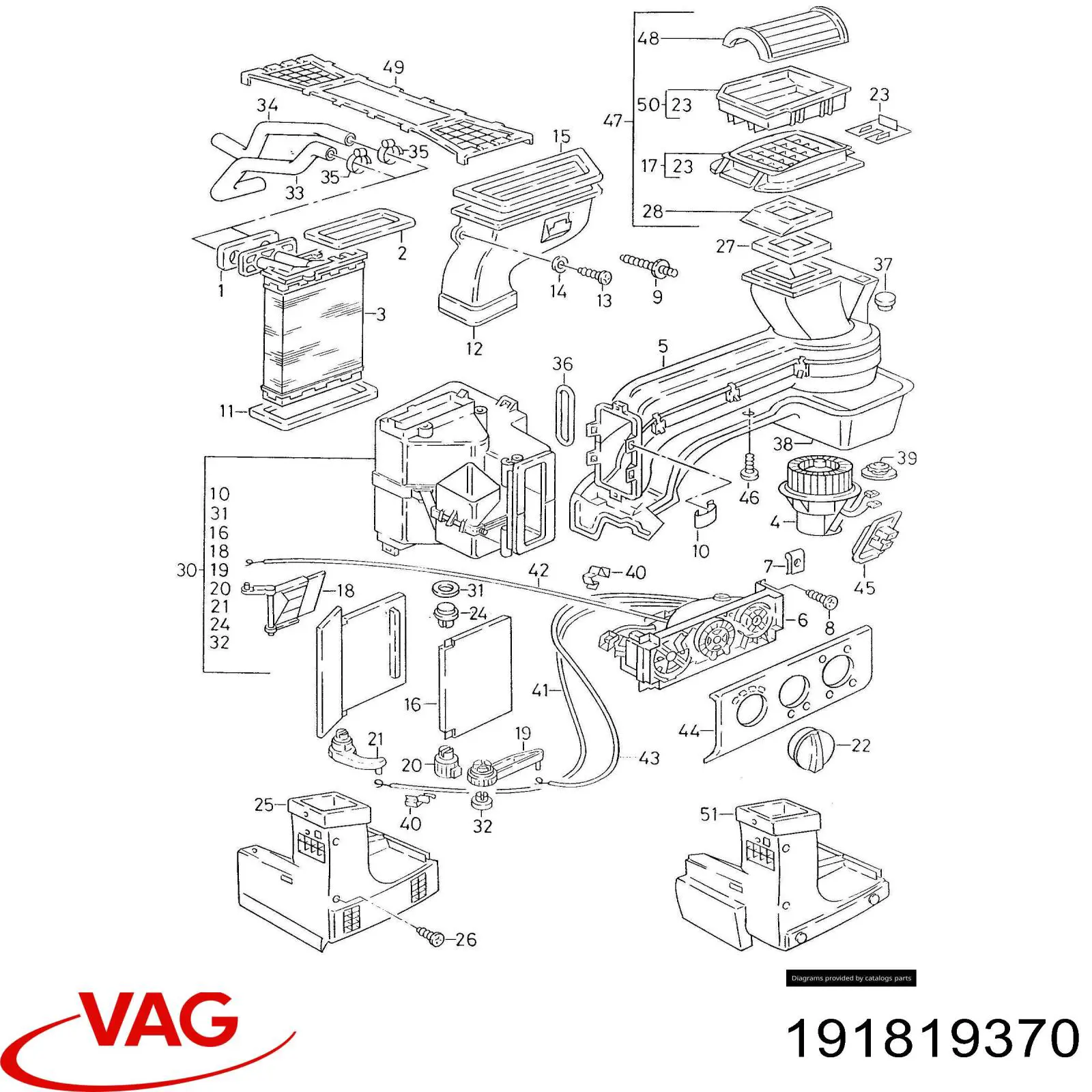  VAG 191819370 precio, desde 25,05 EUR