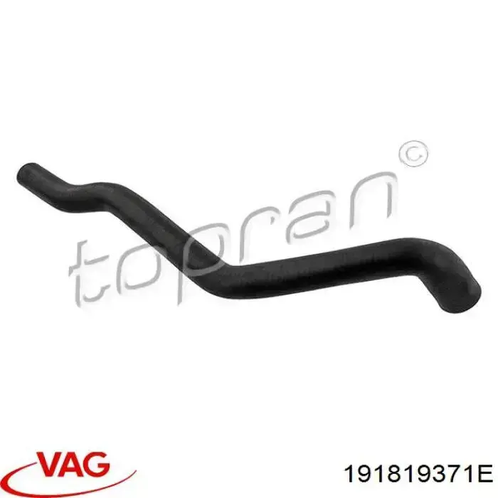 Comprar 191819371E VAG Manguera de calefacción, entrada