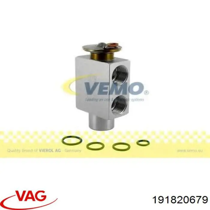 Válvula TRV del aire acondicionado VAG 191820679 precio, desde 45,16 EUR