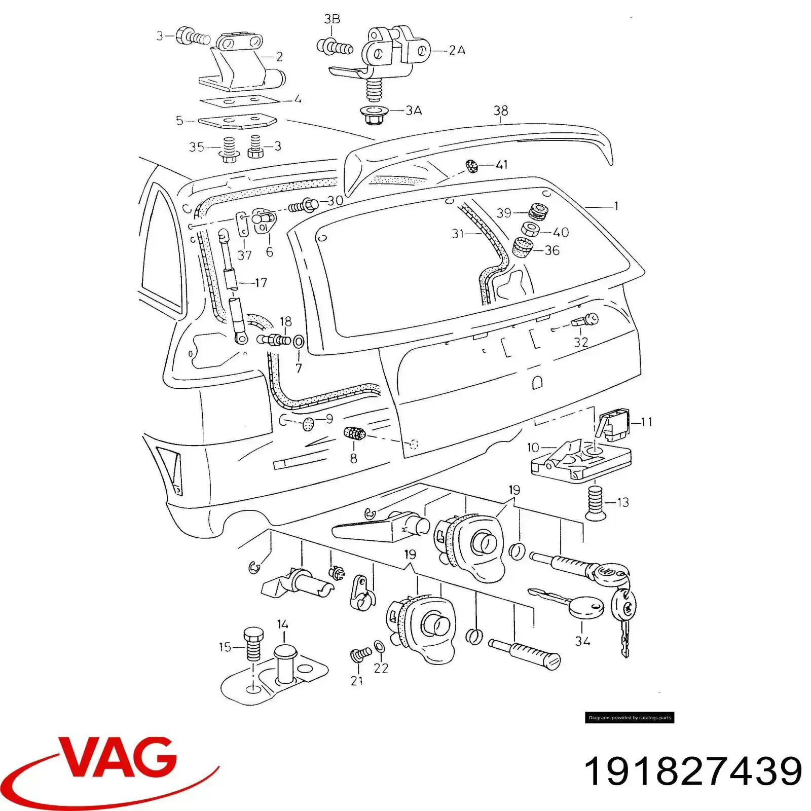 Comprar 191827439 VAG 