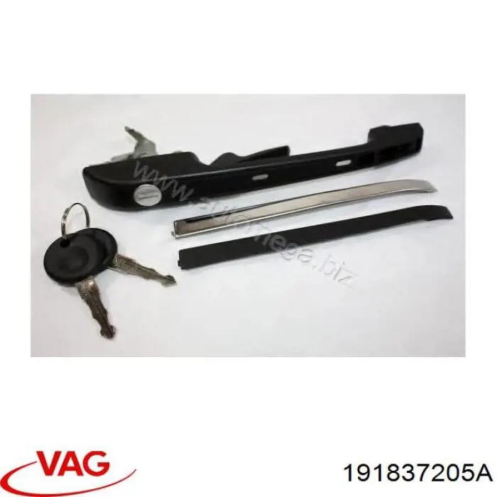 Comprar 191837205A VAG Manija exterior izquierda de puerta delantera