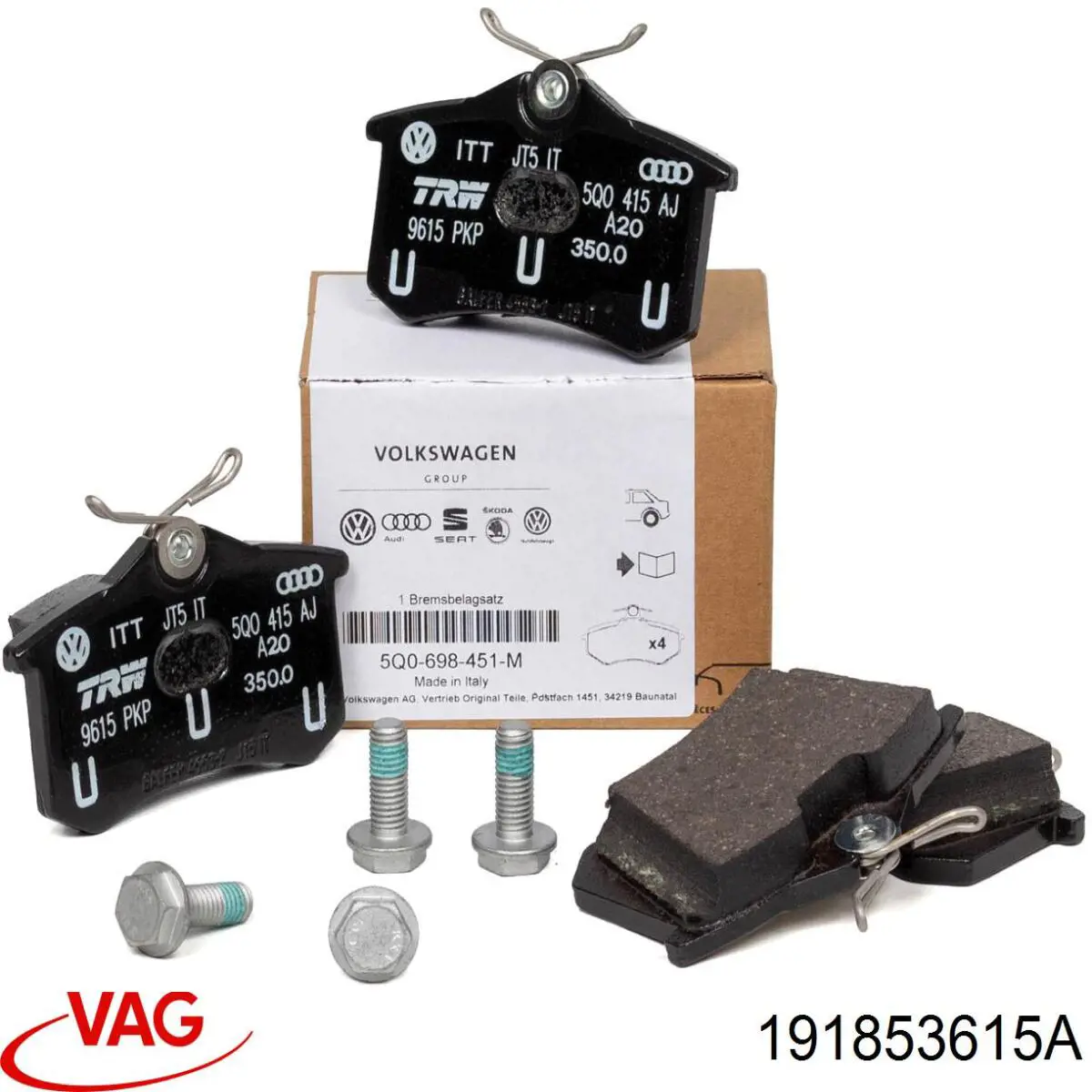  VAG 191853615A precio, desde 0,79 EUR